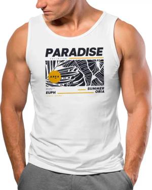 Neverless Tanktop Herren Tank-Top Paradise Unlimited