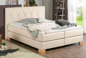 Home affaire Boxspringbett Merino, incl. Kaltschaumtopper,