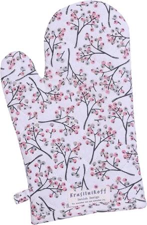 Krasilnikoff Topfhandschuhe Berries, (1-tlg., 1-teilig), Ofenhandschuh