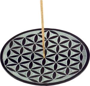 Guru-Shop Räucherstäbchen-Halter Indischer Räucherstäbchenhalter Ø 10