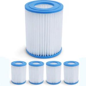 RAMROXX Pool-Filterkartusche 5x Filterkartusche Ersatzfilter Filterpatrone