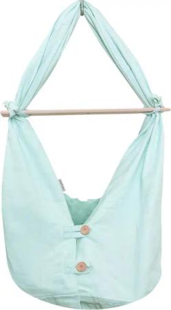HOBEA-Germany Babywippe Federwiege mintblau