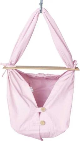 HOBEA-Germany Babywippe Federwiege rosa