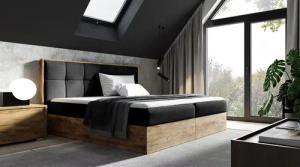 Fun Möbel Boxbett Schlafzimmerbett THANOS Überlänge