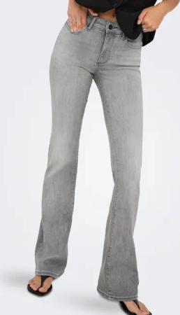 ONLY Bootcut-Jeans "ONLANN MID FLARED DNM SOO619"