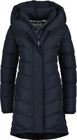 Alife & Kickin Winterjacke "Damen AngelaAK A", Warme gefütterte Damen Winterjacke mit kuschligem Teddy-Innenfutter