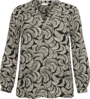 Langärmelige Bluse, Damen KAFFE Curve Mirta Tilly