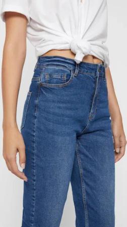 pieces 7/8-Jeans (1-tlg) Plain/ohne Details