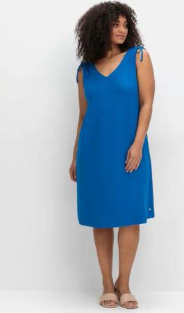 Sheego Jerseykleid "Jerseykleid"