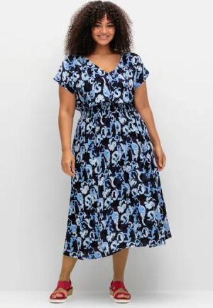 Sheego Druckkleid "Druckkleid"