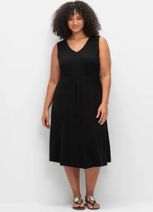 Sheego Jerseykleid "Jerseykleid"
