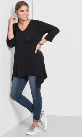 Sheego Jeansleggings, (1 tlg.)