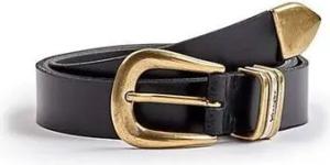 Wrangler Gürtel 112344038-BLACK/GOLD