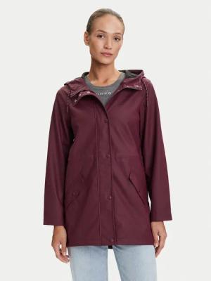 Vero Moda Regenjacke Malou 10266982 Dunkelrot Regular Fit