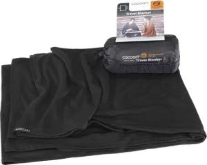 Cocoon Merino Wolle / Seide Decke (Schwarz One Size)