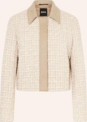 BOSS Kastenjacke JIARIA aus Tweed