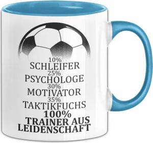Trendation Tasse Fußballtrainer Tasse Spruch Trainer