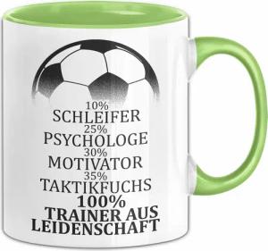 Trendation Tasse Fußballtrainer Tasse Spruch Trainer