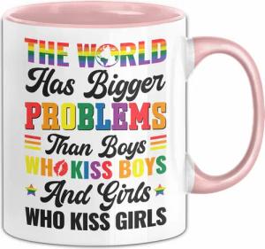 Trendation Tasse LGBTQ Tasse Geschenk Lesben
