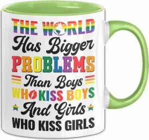 Trendation Tasse LGBTQ Tasse Geschenk Lesben