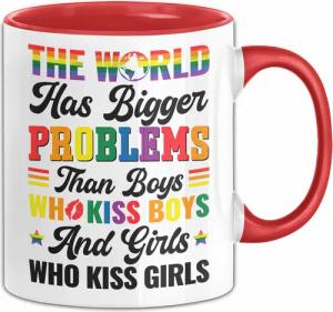 Trendation Tasse LGBTQ Tasse Geschenk Lesben