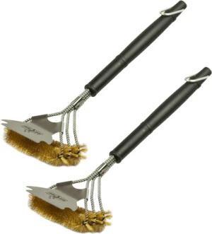 Grillfürst Grillbürste 2x Grillfürst Premium Grillbürste