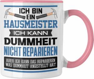 Trendation Tasse Hausmeister Tasse Geschenk Lustiger