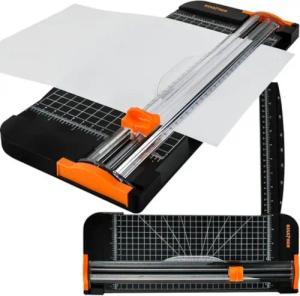 ISO TRADE Papierschneidegerät Papierschneider, Papier Schneidemaschine