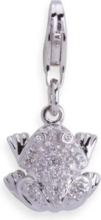 Unique Charm-Einhänger Unique Silber Charm mit Karabiner für Basisarmbänder CH0188