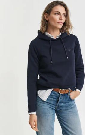 Gant Hoodie REG TONAL SHIELD HOODIE