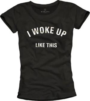 MAKAYA T-Shirt Frauen Spruch Lustig Frech