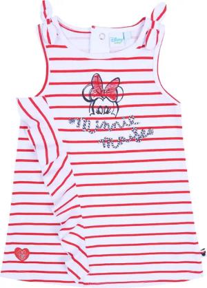Sarcia.eu Druckkleid Weißes Baby-Kleid rot gestreift