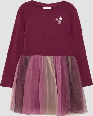 s.Oliver Minikleid Kleid mit Tüllrock und