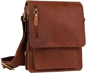 STILORD Schultertasche "Finn" Kleine Umhängetasche Herren