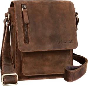STILORD Schultertasche "Finn" Kleine Umhängetasche Herren