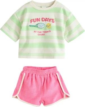 Next Pullover & Shorts Oberteil und