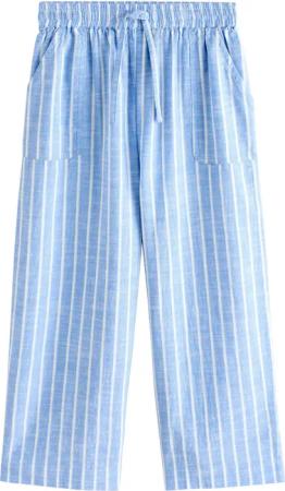 Next Palazzohose Gestreifte Hose mit weitem