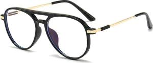 PACIEA Lesebrille Blaulichtfilter Doppelbalkenrahmen Oversized Elegant
