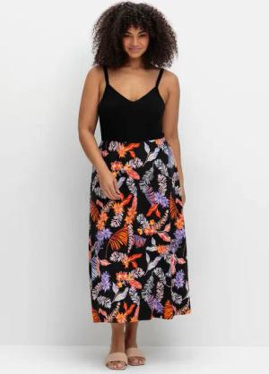 Sheego Jerseykleid Sommerkleid