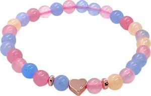 Steinfixx® Perlenarmband Edelsteinarmband aus Morganit mit