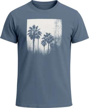 Neverless Print-Shirt Herren T-Shirt Palmen Fotoprint
