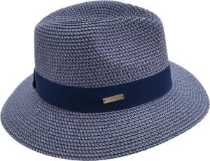 Seeberger Sonnenhut Papierstroh Mix Fedora mit