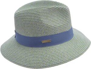 Seeberger Sonnenhut Papierstroh Mix Fedora mit