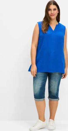 Sheego Blusentop Longtop