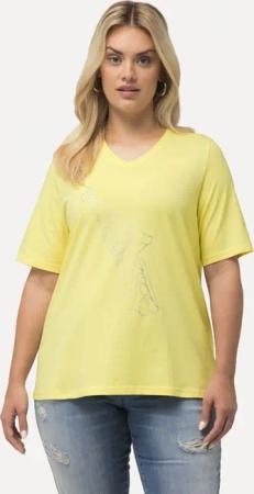 Ulla Popken T-Shirt T-Shirt Metallic-Tier Classic