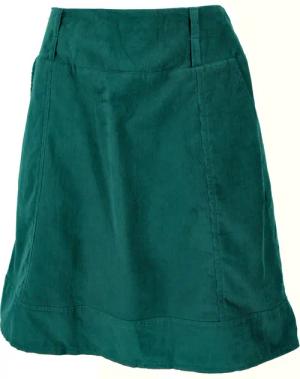 Guru-Shop Minirock Kurzer Cordrock, Minirock mit