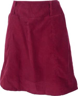 Guru-Shop Minirock Kurzer Cordrock, Minirock mit