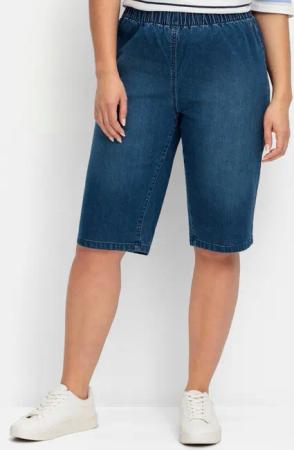Sheego Shorts Jeansbermudas