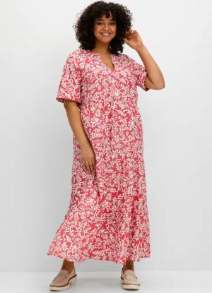 Sheego Etuikleid Maxikleid