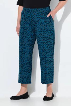 Ulla Popken Schlupfhose 7/8-Jerseyhose weites Bein